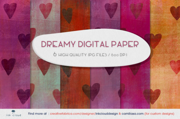 6 Cute Digital Paper Background Patterns: A Creative Resource for Everyone