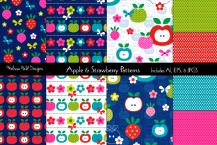 Apples and Strawberries Patterns