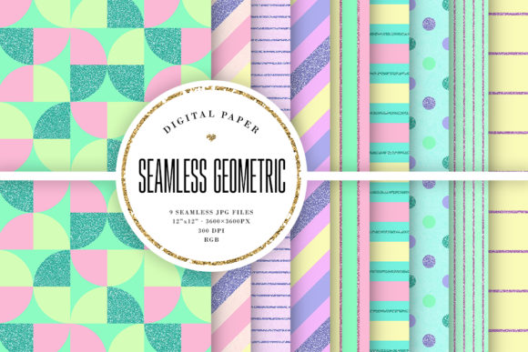 Cute Colors Geometric Seamless Patterns: A Creative Revolution in Design