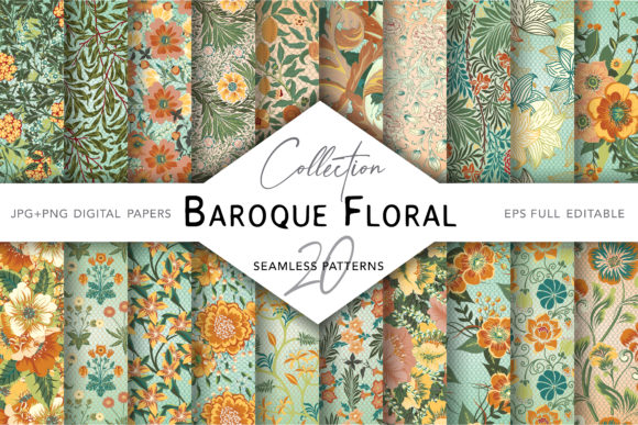Flourish Baroque Patterns