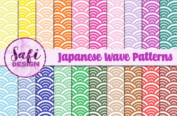 Japanese Wave Patterns: A Versatile Design Element for Modern Creative Projects