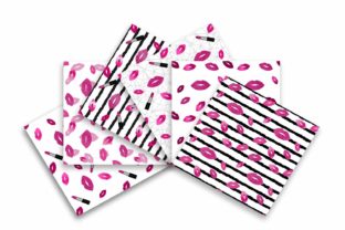 Lips and Lipstick Seamless Patterns: A Creative Resource for Design and Beyond