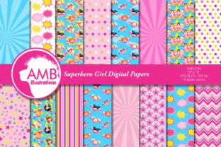 Pink Super Girl Patterns
