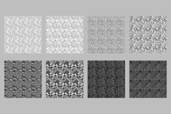 Seamless Grey Square Patterns