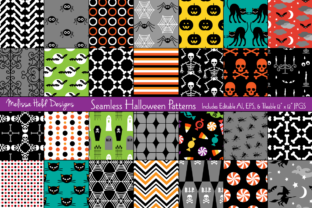 Seamless Halloween Patterns