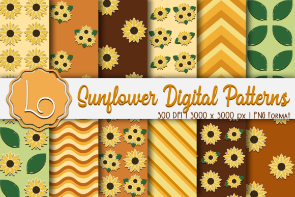 Sunflower Digital Patterns