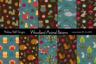 Woodland Animal Patterns: A Creative Resource for Design Enthusiasts
